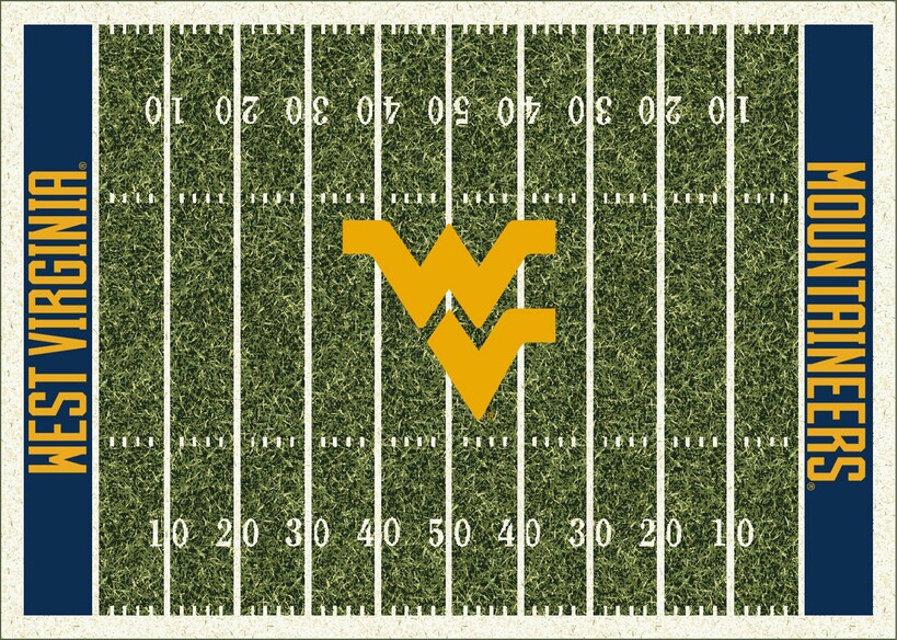 Imperial COLLEGE West Virginia University Homefield Rug