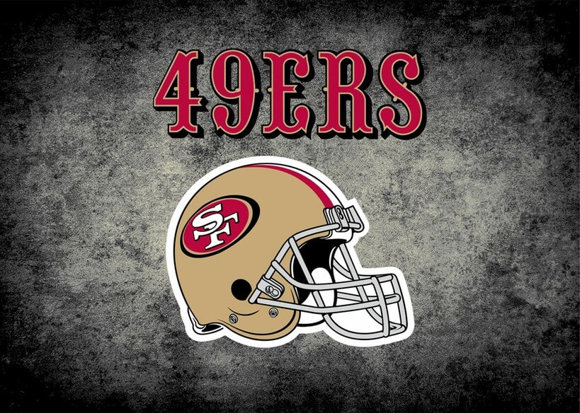 Imperial NFL San Francisco 49ers  Distressed Rug