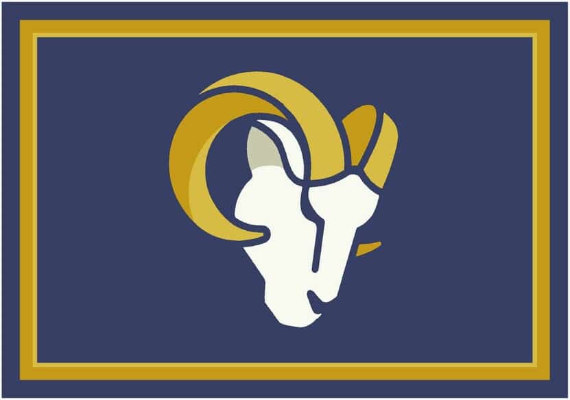 Imperial NFL Los Angeles Rams Spirit Rug