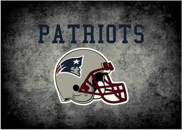 Imperial NFL New England Patriots Distressed Rug