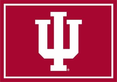 Imperial COLLEGE Indiana University Spirit Rug