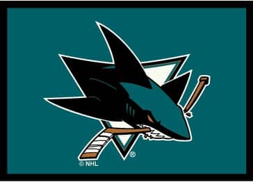 Imperial NHL San Jose Sharks Spirit Rug