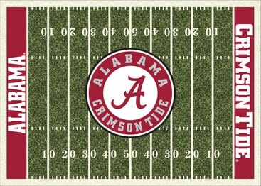 Imperial COLLEGE University Of Alabama Homefield Rug