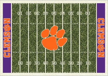 Imperial COLLEGE Clemson University Homefield Rug