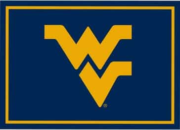 Imperial COLLEGE West Virginia University Spirit Rug