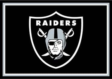 Imperial NFL Las Vegas Raiders   Area  Rug