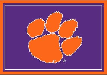 Imperial COLLEGE Clemson University Area  Rug