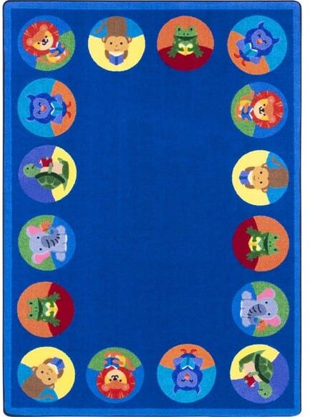 Joy Carpets Kid Essentials Animal Readers Multi