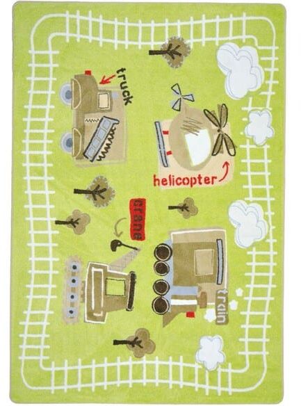 Joy Carpets Kid Essentials Big Machines Multi