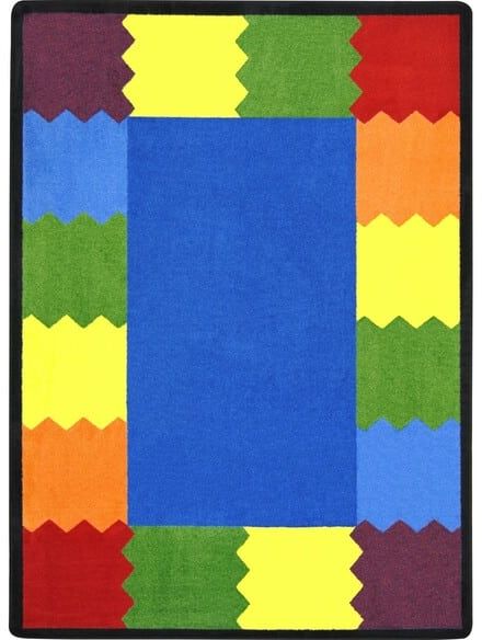 Joy Carpets Kid Essentials Block Party Multi