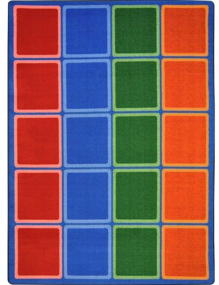 Joy Carpets Kid Essentials Blocks Abound Primary