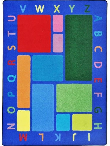 Joy Carpets Kid Essentials Building Blocks Multi