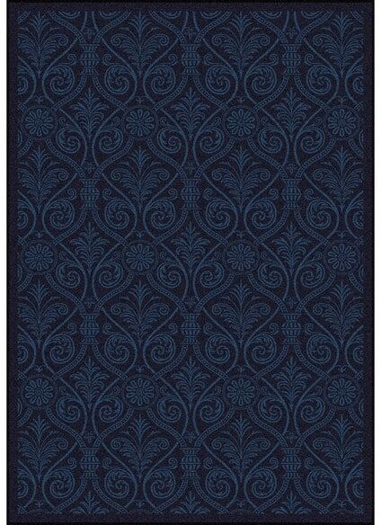 Joy Carpets Any Day Matinee Damascus Navy