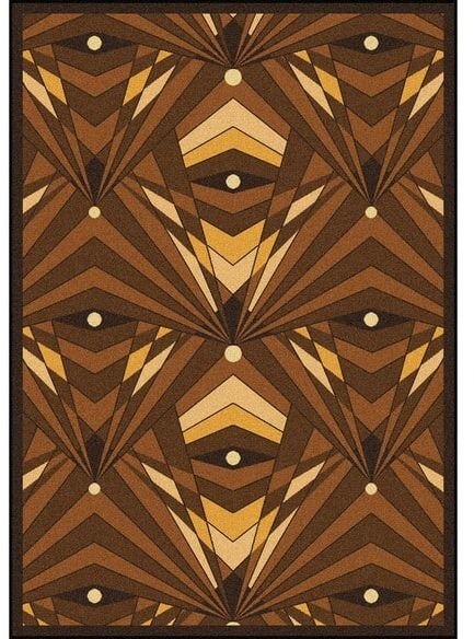 Joy Carpets Any Day Matinee Deco Strobe Brown