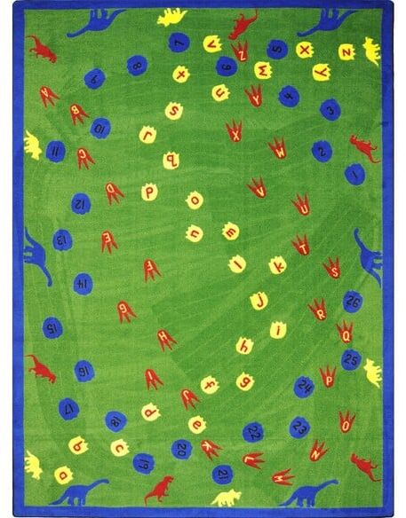 Joy Carpets Kid Essentials Dinosaur Walk Multi