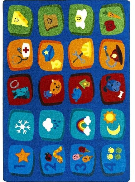 Joy Carpets Kid Essentials Discovery Blocks Multi