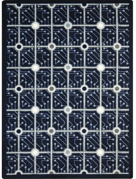 Joy Carpets Kaleidoscope Electrode Navy