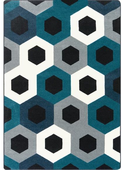 Joy Carpets Kid Essentials Hexed Sapphire