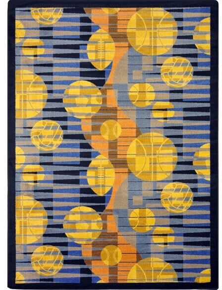 Joy Carpets Games People Play Keeping Score Blue