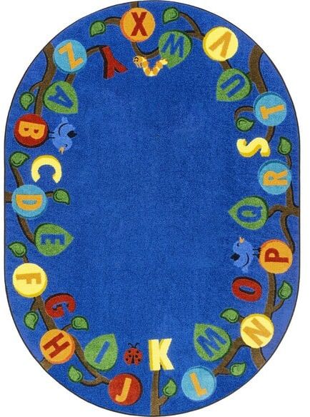 Joy Carpets Kid Essentials Learning Tree Multi