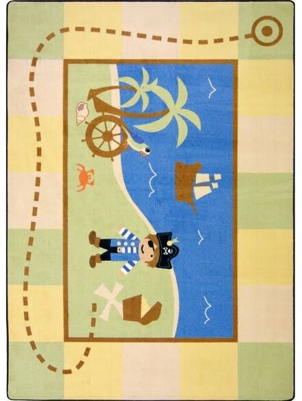 Joy Carpets Kid Essentials Lil' Pirate Multi