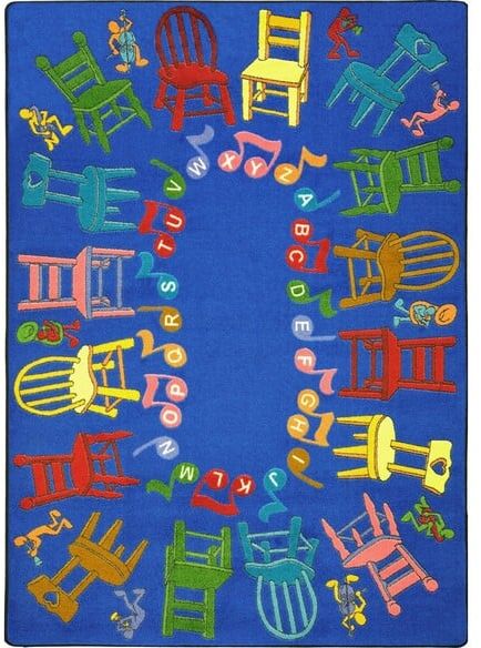 Joy Carpets Kid Essentials Musical Chairs Multi