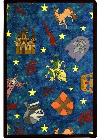 Joy Carpets Playful Patterns Mythical Kingdom Multi