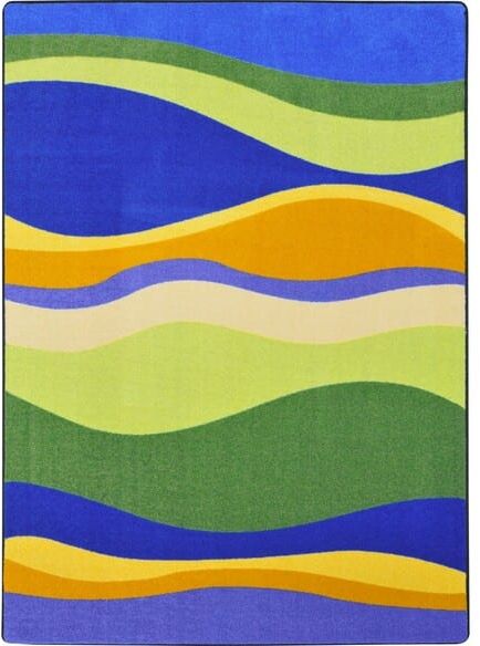 Joy Carpets Kid Essentials Riding Waves Multi