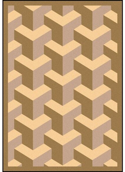 Joy Carpets Kaleidoscope Rooftop Beige