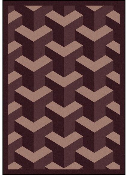 Joy Carpets Kaleidoscope Rooftop Plum