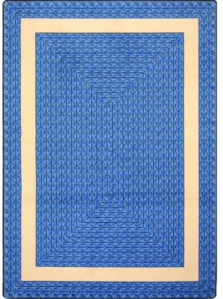 Joy Carpets Kid Essentials Sharing Circle Blue