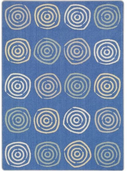 Joy Carpets Kid Essentials Simply Swirls Pastel