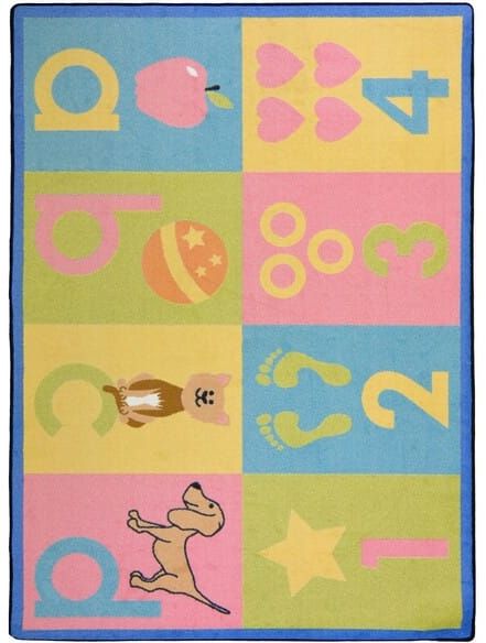 Joy Carpets Kid Essentials Toddler Basics Soft