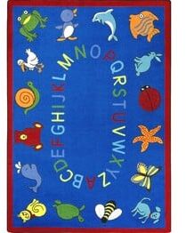 Joy Carpets Kid Essentials ABC Animals Blue