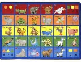 Joy Carpets Kid Essentials Animal Phonics Multi