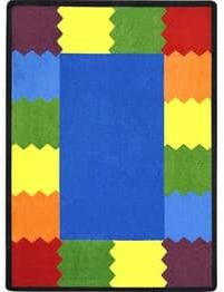 Joy Carpets Kid Essentials Block Party Multi