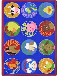 Joy Carpets Kid Essentials Creature Calls Multi