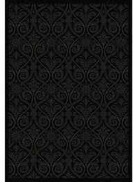 Joy Carpets Any Day Matinee Damascus Black