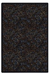 Joy Carpets Kaleidoscope Dots Aglow Gold