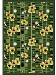 Joy Carpets Games People Play Feeling Lucky Emerald