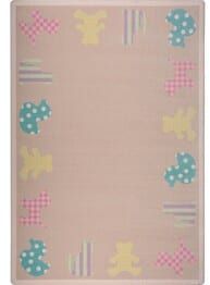 Joy Carpets Kid Essentials Frisky Friends Multi