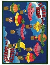 Joy Carpets Kid Essentials Fruits of the Spirit Multi