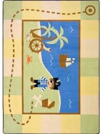 Joy Carpets Kid Essentials Lil' Pirate Multi