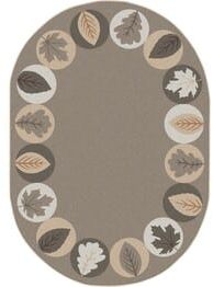 Joy Carpets Kid Essentials Lively Leaves Neutral