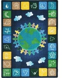 Joy Carpets Kid Essentials One World Neutrals