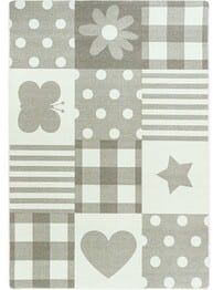 Joy Carpets Claremont Kids Patchwork Girl Linen