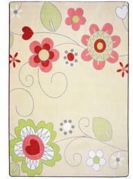 Joy Carpets Kid Essentials Pretty Posies Multi