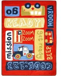 Joy Carpets Kid Essentials Ready, Set, Go! Multi