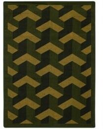 Joy Carpets Kaleidoscope Rooftop Olive