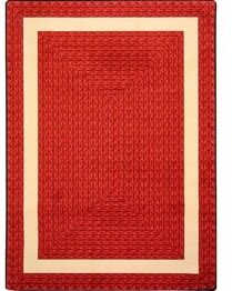 Joy Carpets Kid Essentials Sharing Circle Red